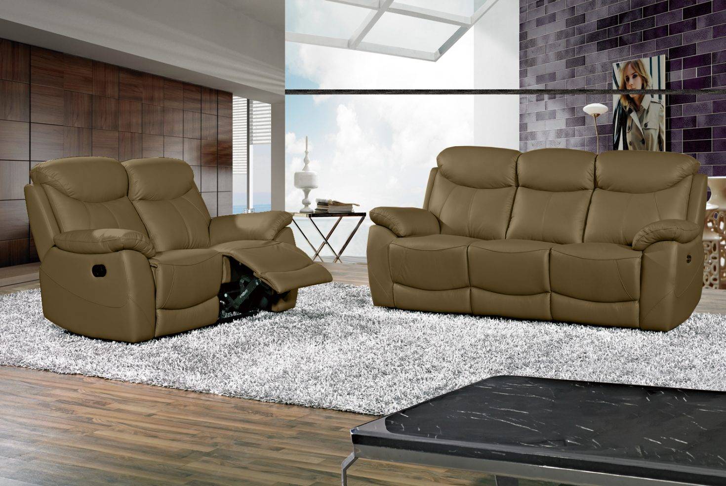 Odinė sofa-lova POMPEA – 200×90 cm 3