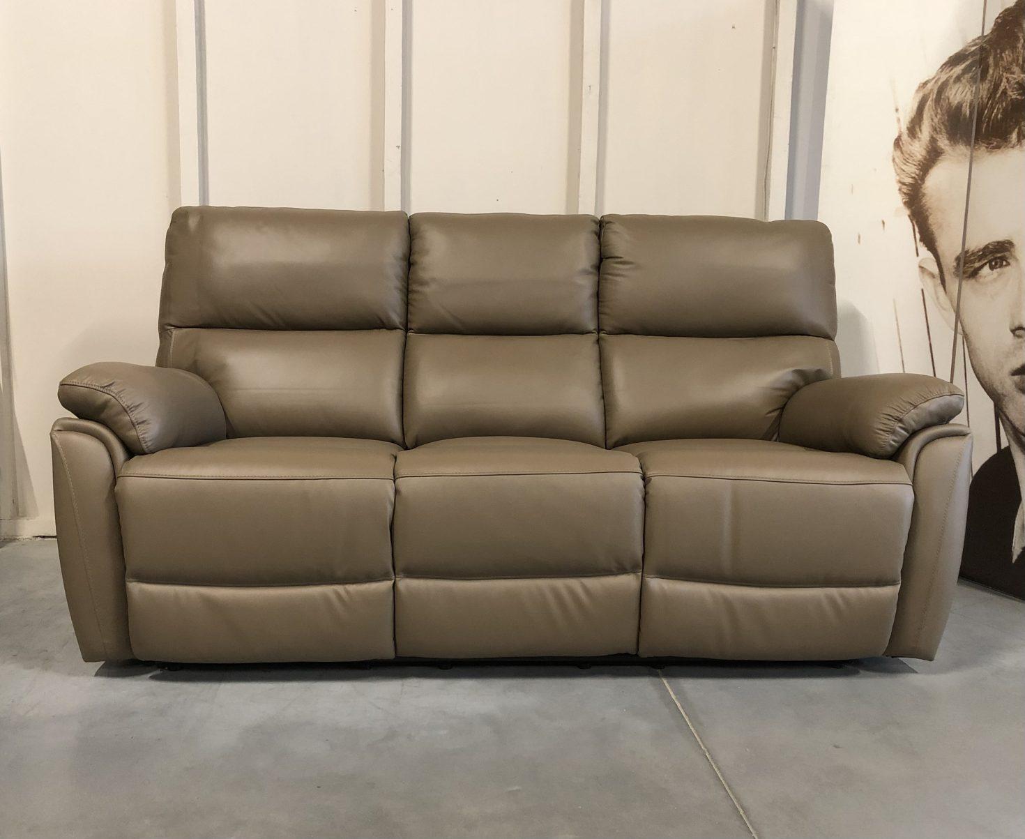 Odinė sofa ARIA cappucchino – 190×90 cm 6