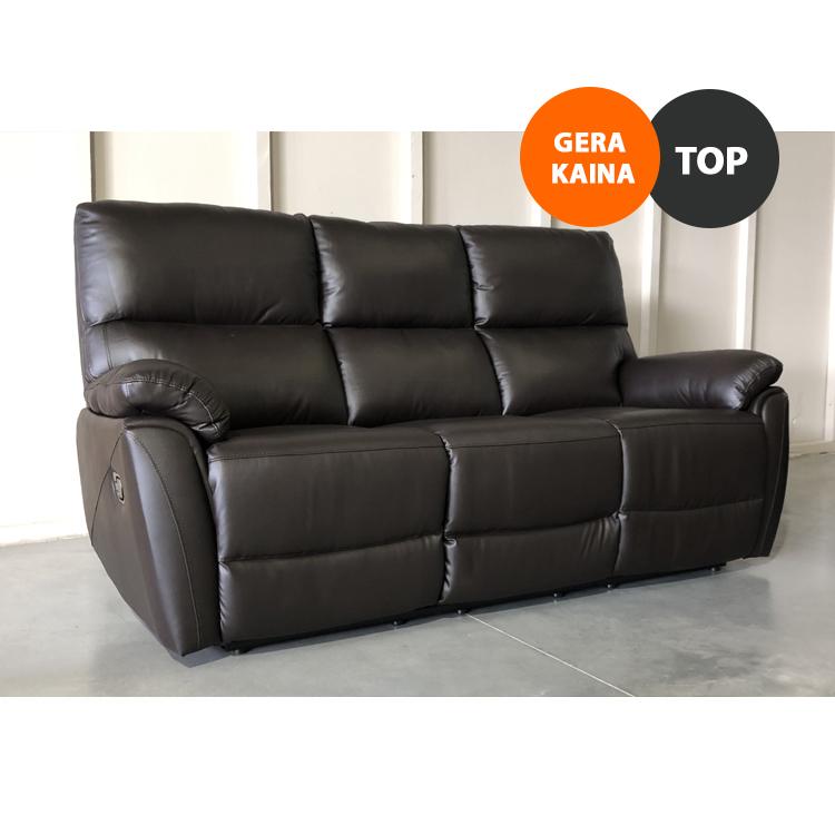 Odinė sofa ARIA K-300 – 190×90 cm