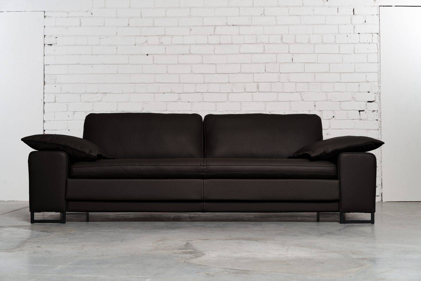 Trivietė odinė sofa ARGUS (Nero) – 245×100 cm 2