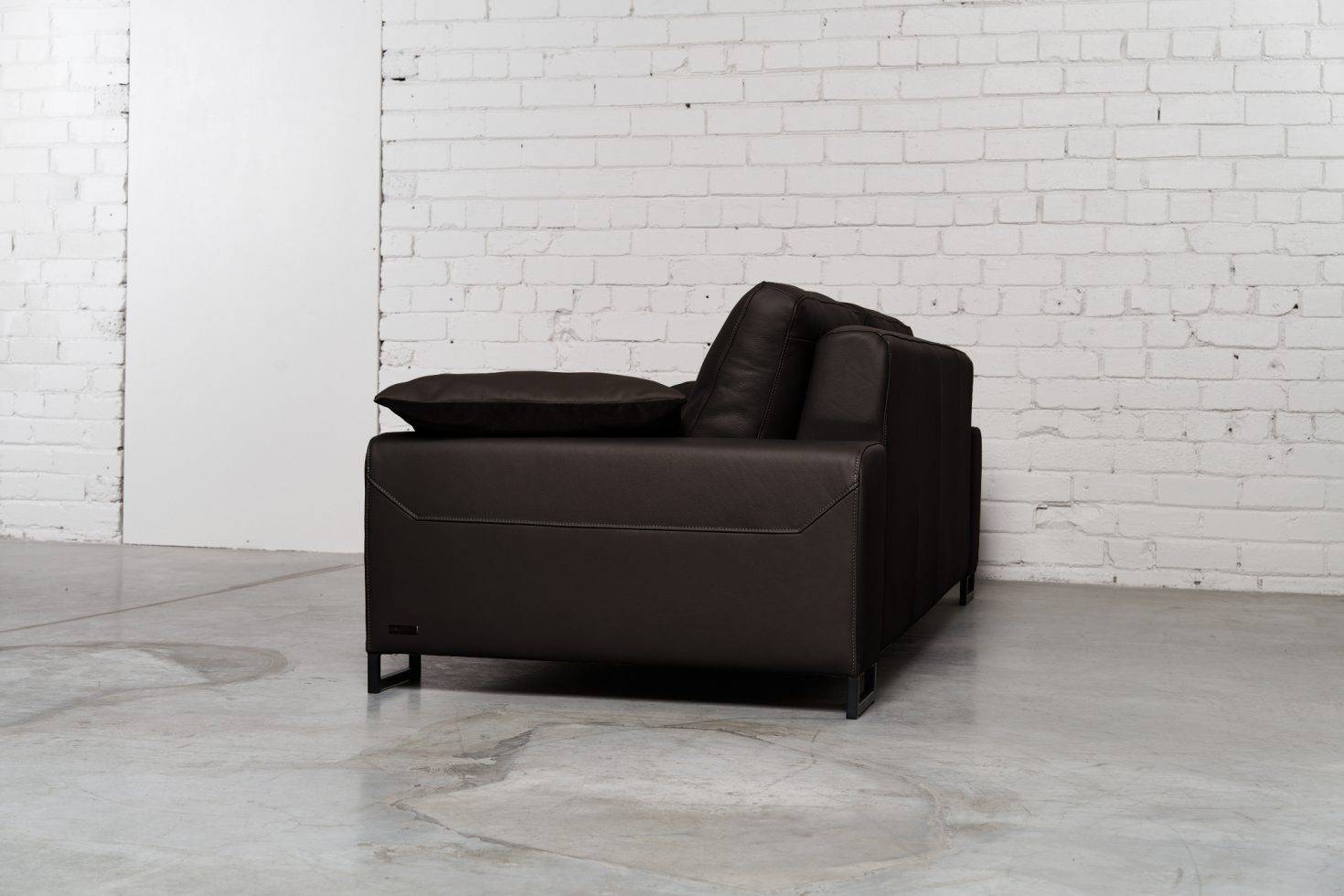 Trivietė odinė sofa ARGUS (Nero) – 245×100 cm 5