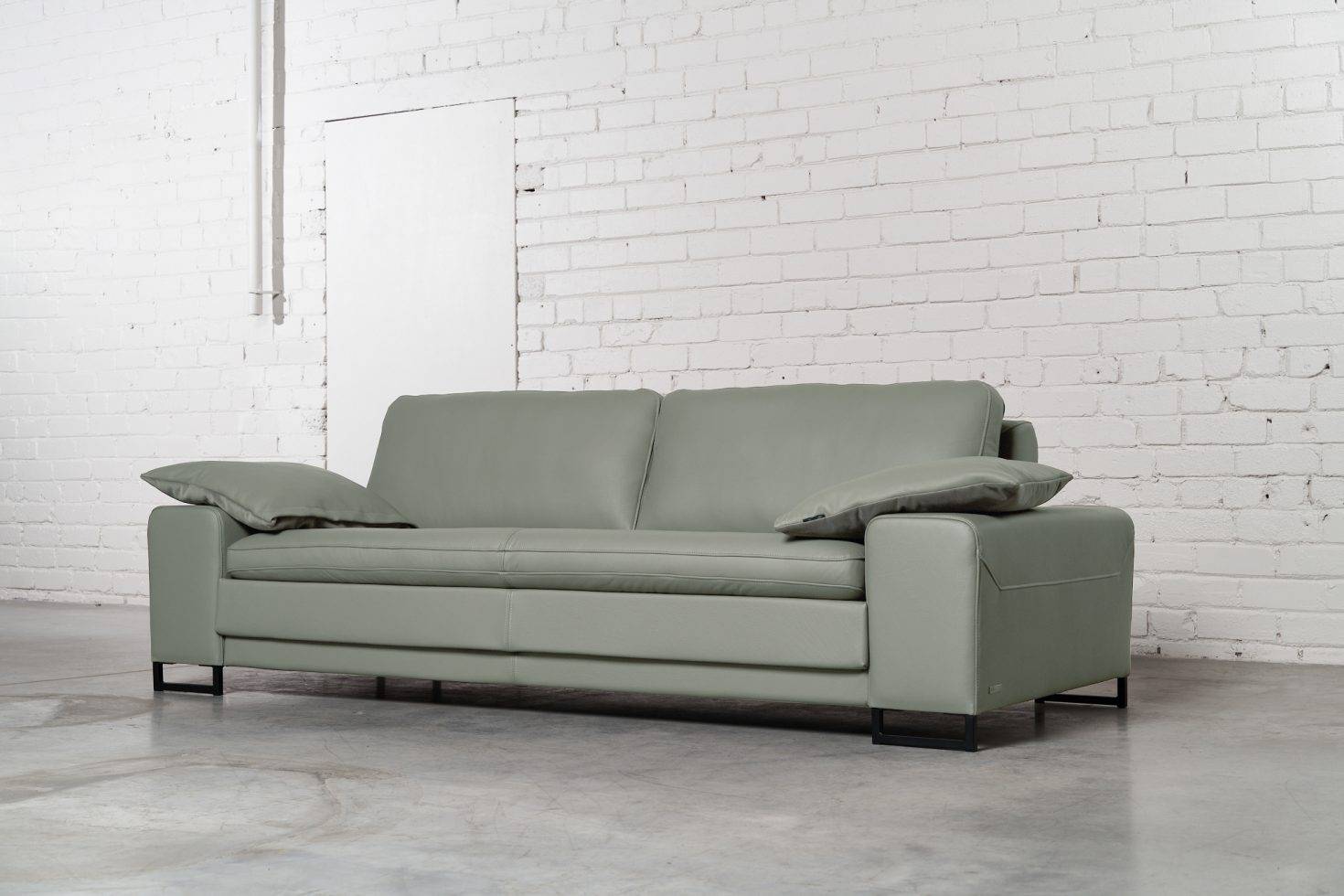 Trivietė odinė sofa ARGUS (Perle) – 245×100 cm 3