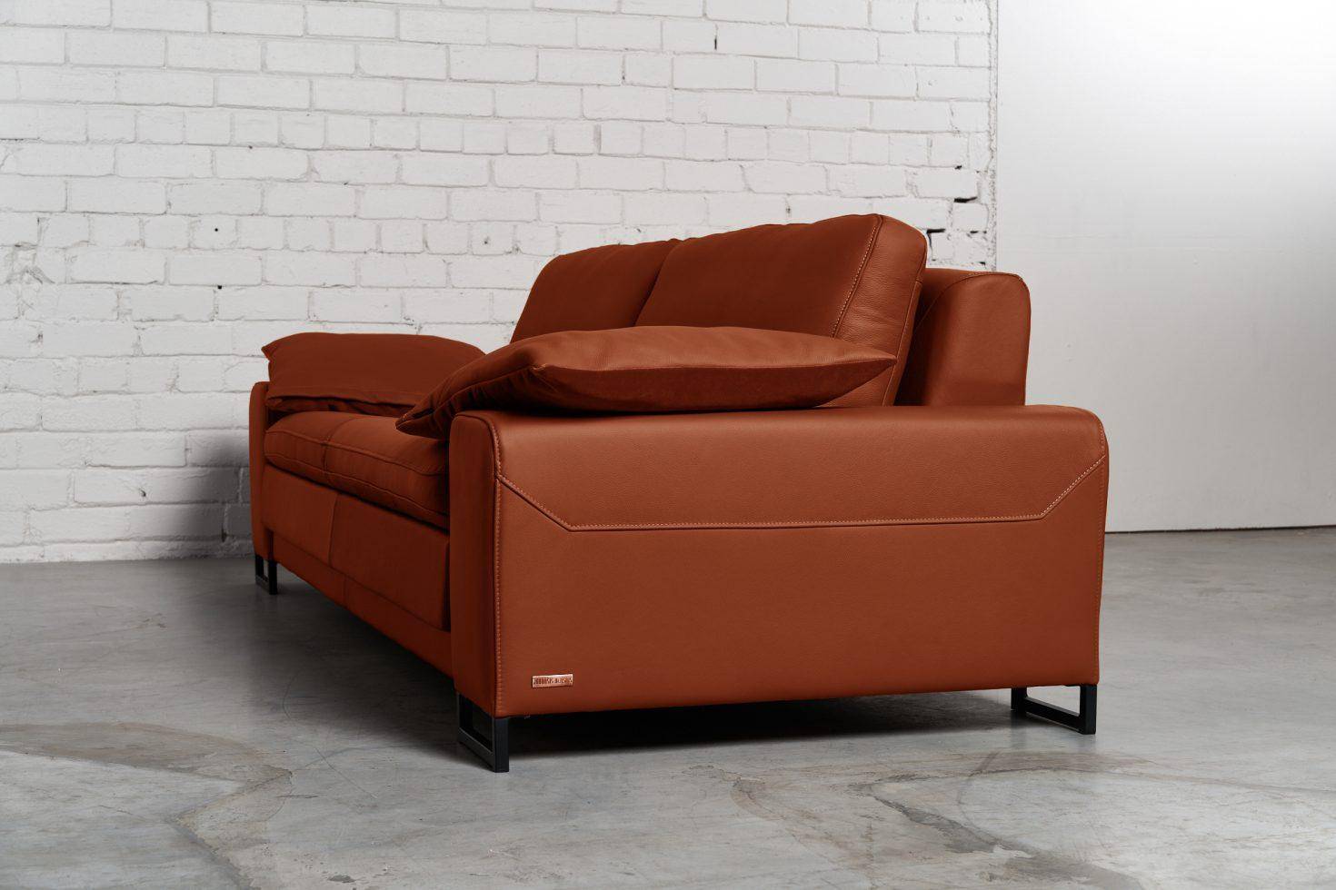 Trivietė odinė sofa ARGUS (Terra) – 245×100 cm 3