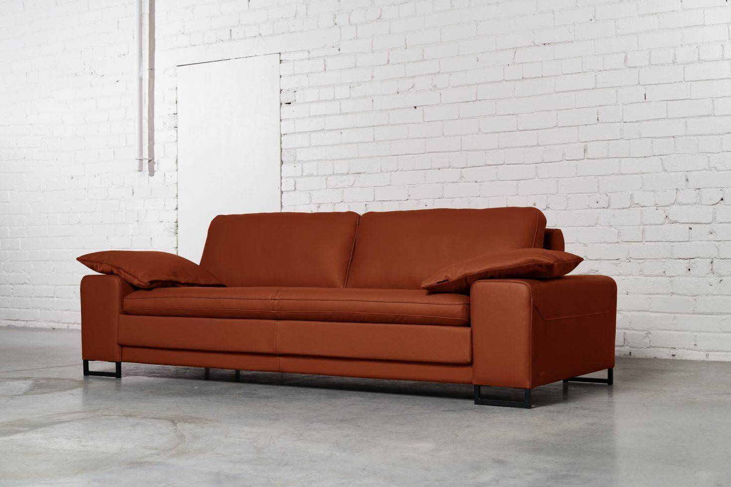 Trivietė odinė sofa ARGUS (Terra) – 245×100 cm 5