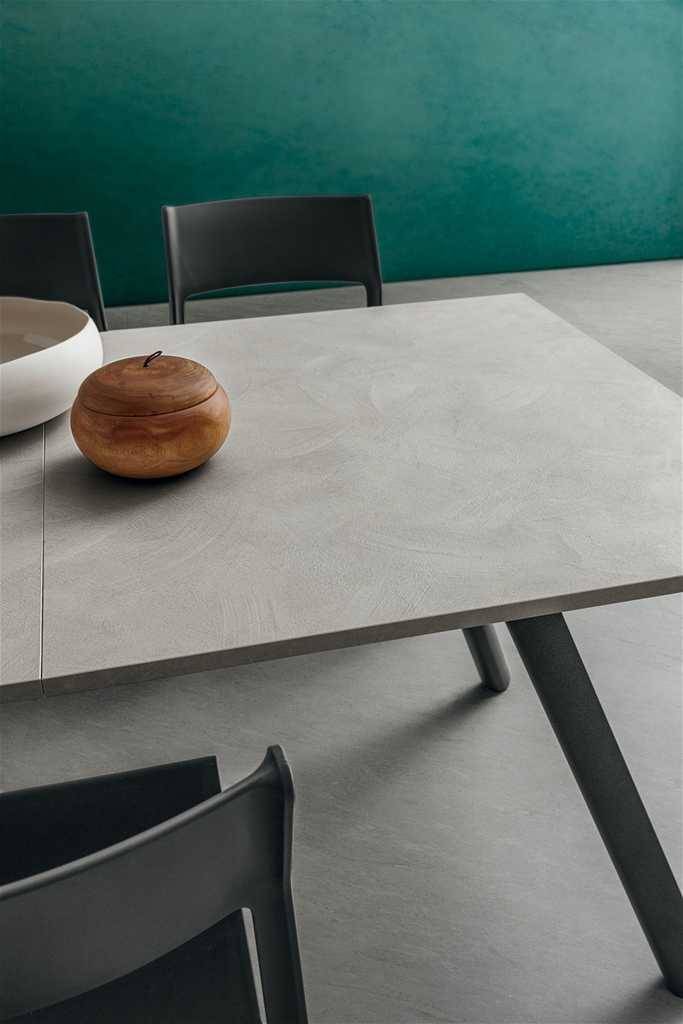 Išskleidžiamas valgomojo stalas NEIL 140(190)x90 – cemento 3