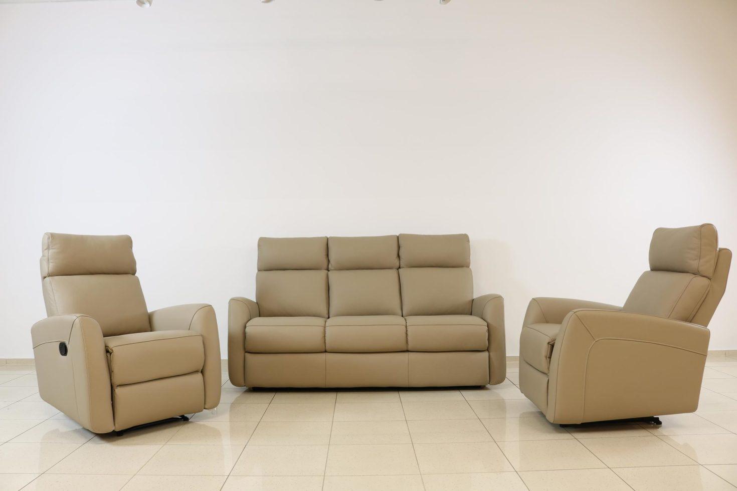 Minkšta sofa reglaineris MILANO – 185×90 cm 2