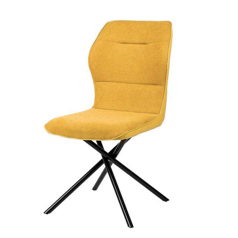 Valgomojo kėdė CLEO – geltona 2