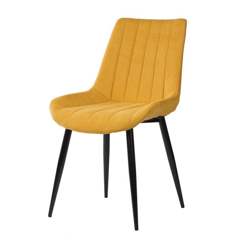Valgomojo kėdė MILA – geltona 2