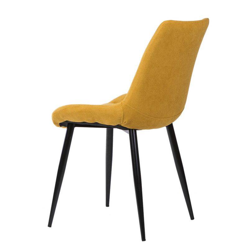 Valgomojo kėdė MILA – geltona 3