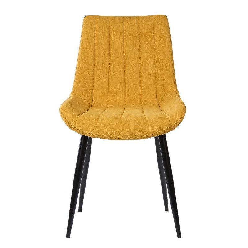 Valgomojo kėdė MILA – geltona 5