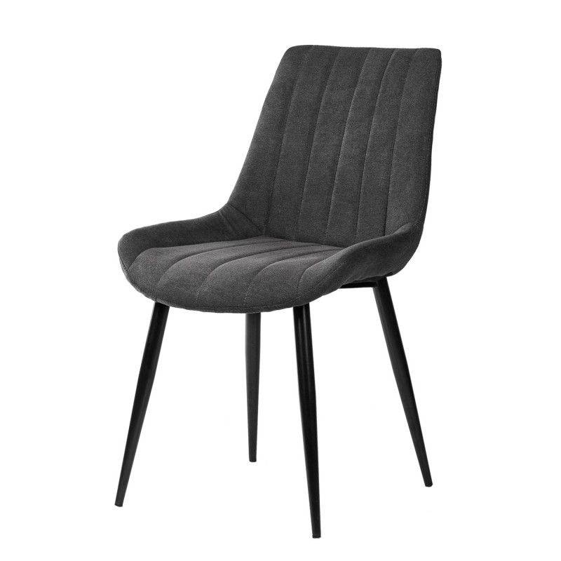 Valgomojo kėdė MILA – tamsiai pilka 2