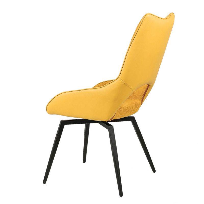 Valgomojo kėdė NOA – geltona 3