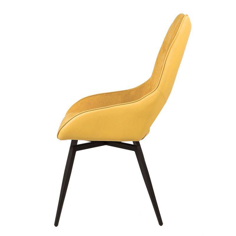 Valgomojo kėdė NOA – geltona 4