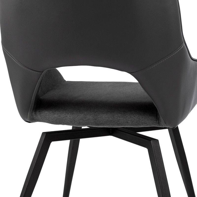 Valgomojo kėdė NOA – tamsiai pilka 6