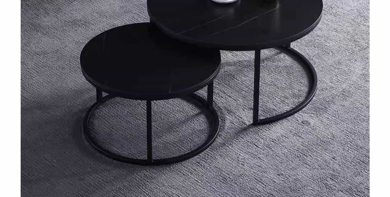 Kavos staliukas 655-juodas-mažesnis Ø60xH40 cm 2