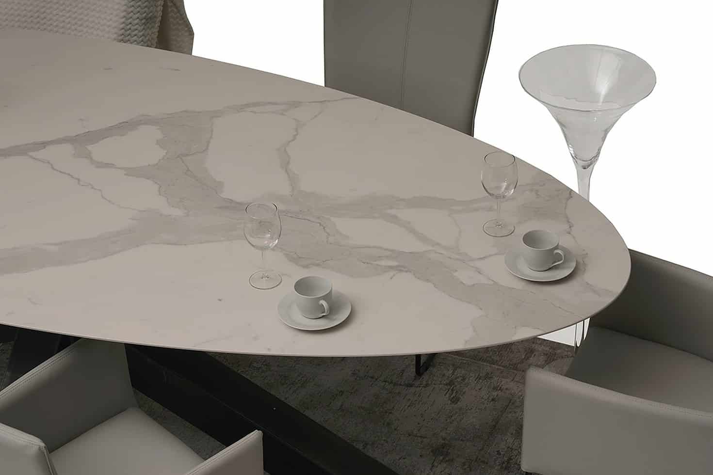 Keramikinis valgomojo stalas AZALT-10 4