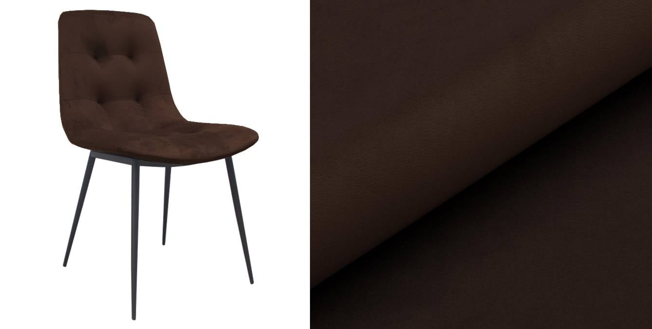 Valgomojo kėdė LIMA (spalvos: ruda ir pilka) 2