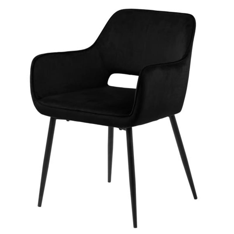 Valgomojo kėdė RAYA – juoda 7