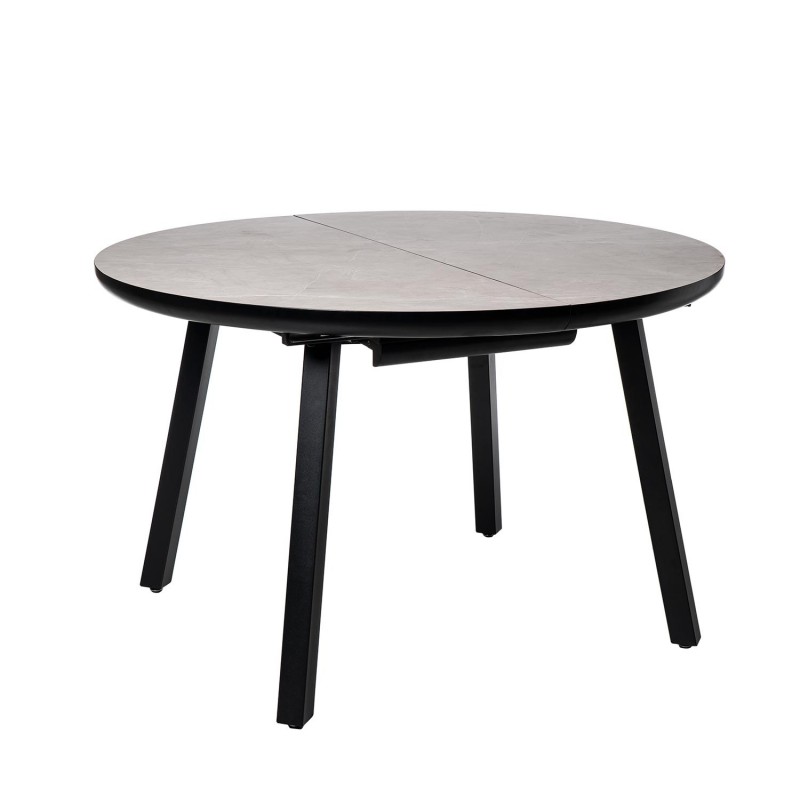 Išskleidžiamas apvalus stalas HETY-GREY Ø100 (140)xH75 cm 2