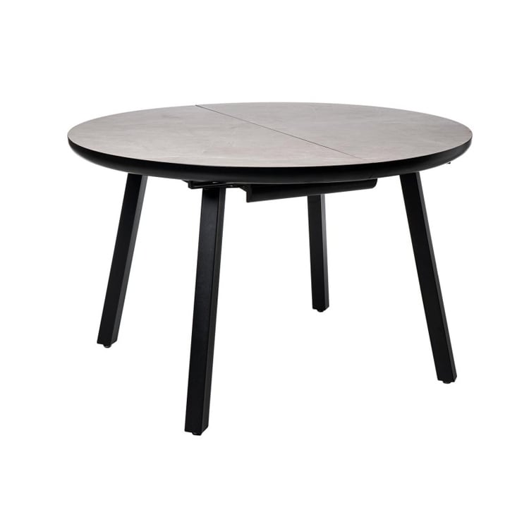 Išskleidžiamas apvalus stalas HETY-GREY Ø100 (140)xH75 cm