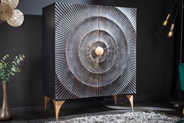Komoda GOLDEN SUNSET 100x38x120 cm