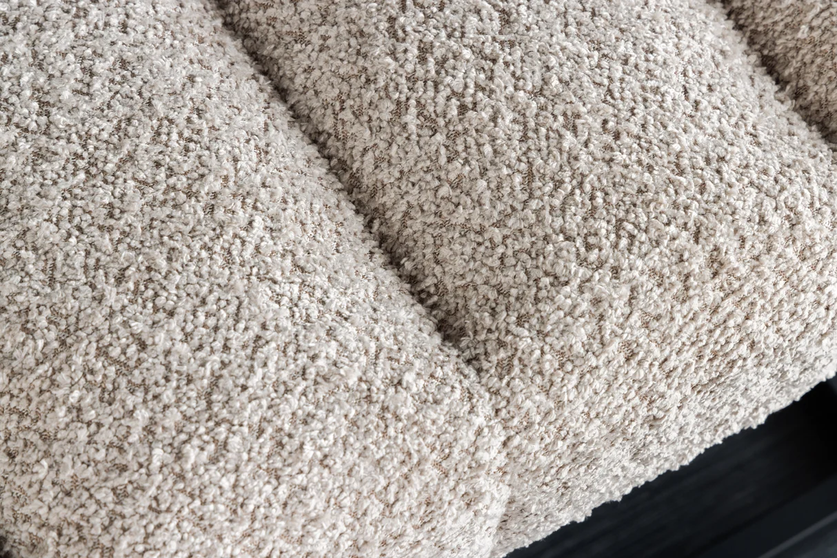 Vokiškas pufas PETIT BEAUTE – smėlio spalvos teddy gobelenas-8