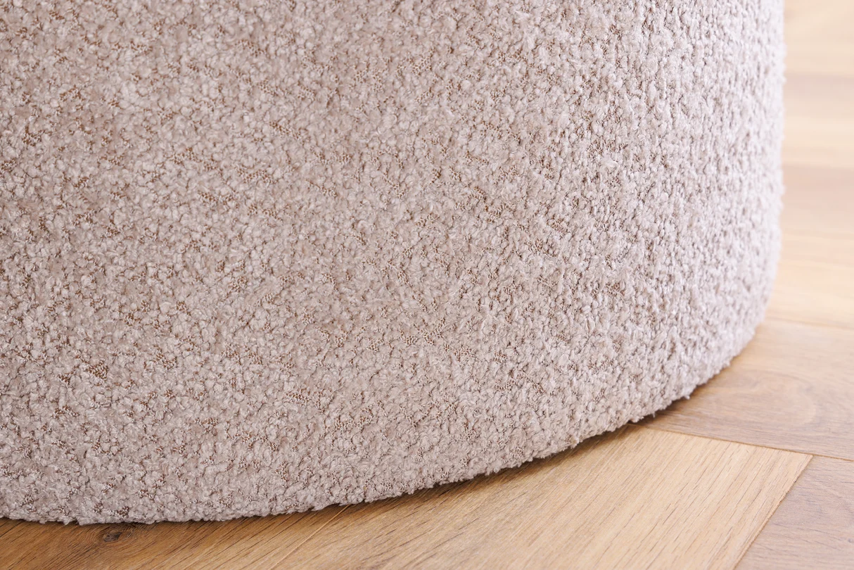 Vokiškas pufas BAROCK apvalus – 50x50xH43 cm-4