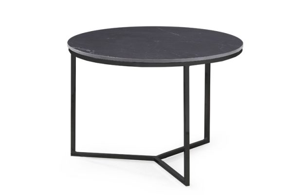 Juodas kavos staliukas COSMO – 60xH50 cm
