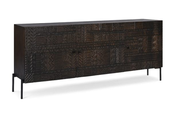 Vokiška komoda TRIBAL 177x38x75 cm