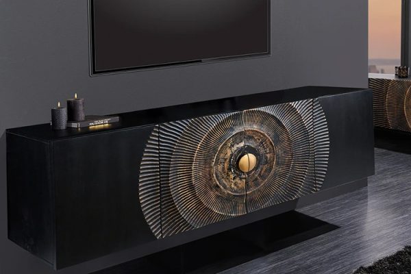 TV spintelė GOLDEN SUNSET 180x38x58 cm