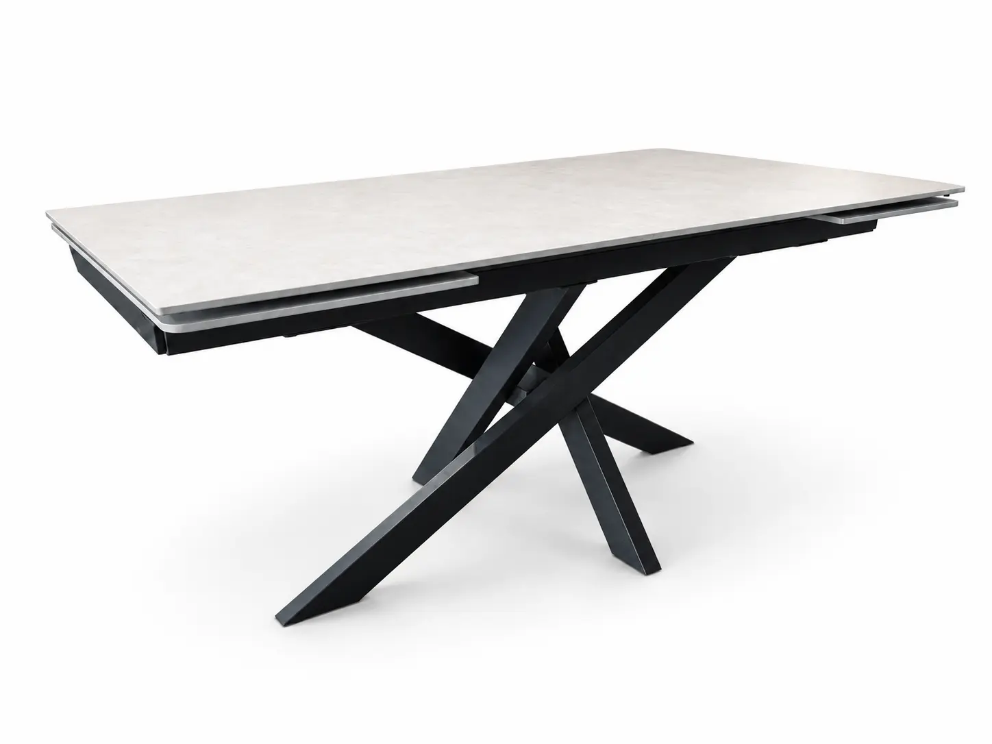 Išskleidžiamas stalas ARTISTICO-Light Grey 160 (240)x90xH75 cm-20