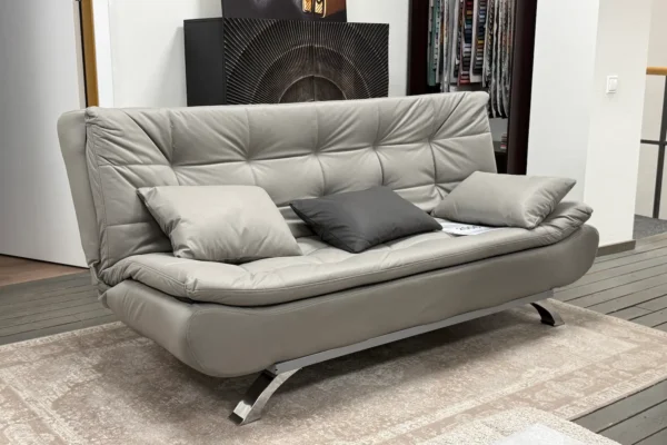 Sofa-lova RICKY – 190x70xH80 cm – pilka spalva