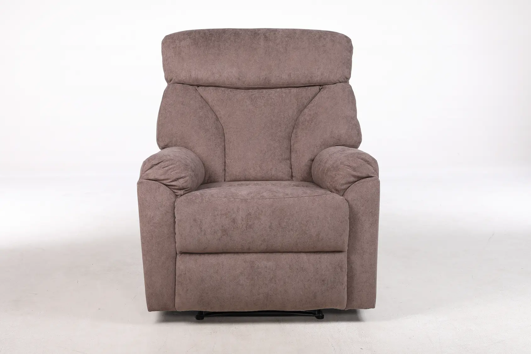 Fotelis PRIMERA su relakso funkcija – rusva spalva – 86x96xH105 cm-1