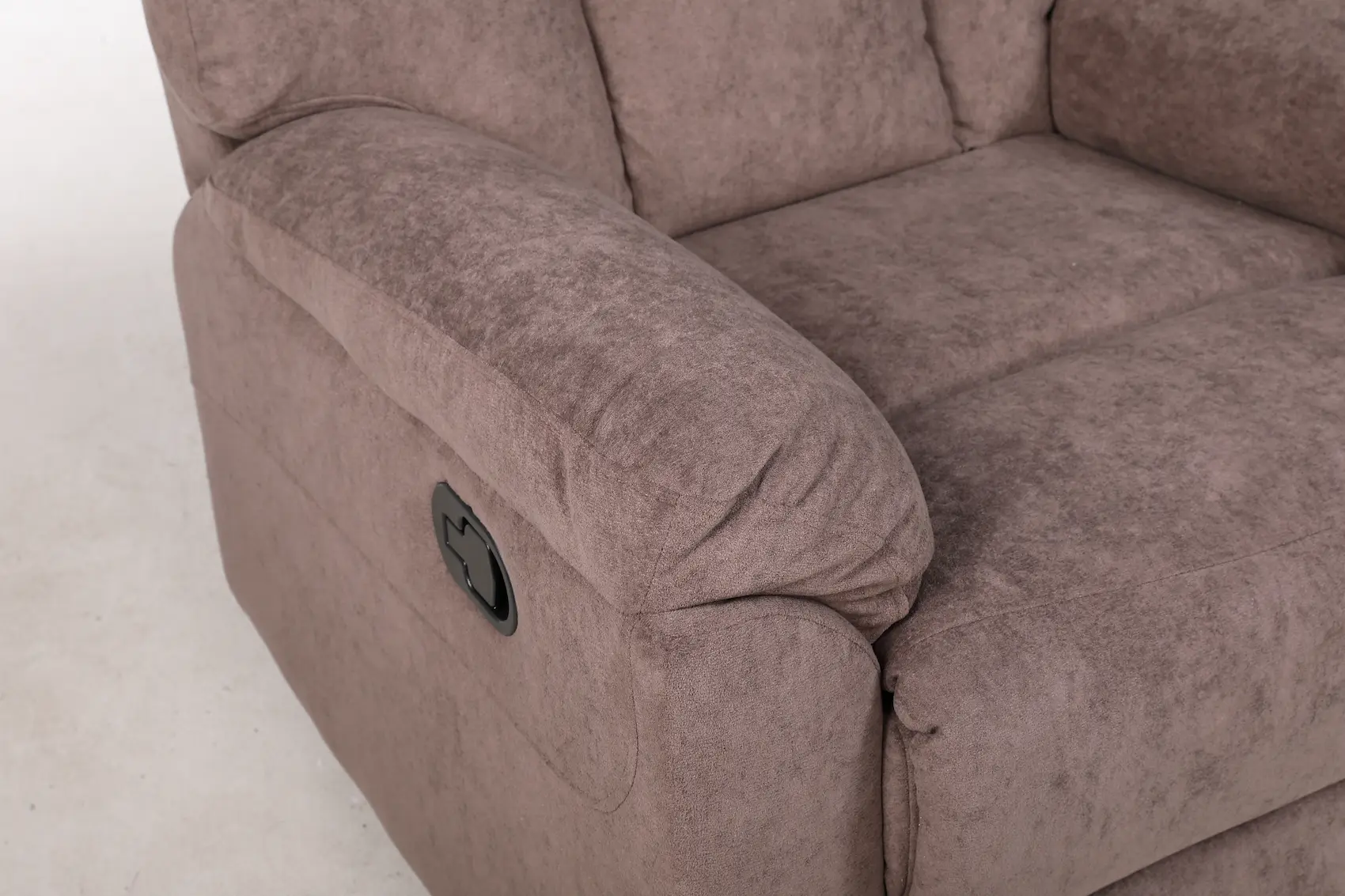 Fotelis PRIMERA su relakso funkcija – rusva spalva – 86x96xH105 cm-7