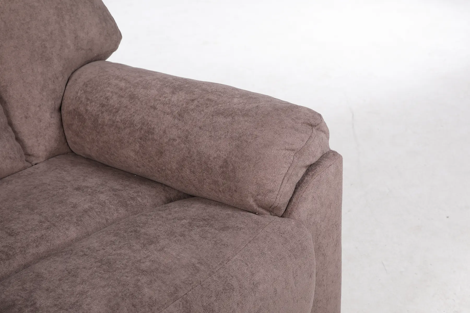 Fotelis PRIMERA su relakso funkcija – rusva spalva – 86x96xH105 cm-8