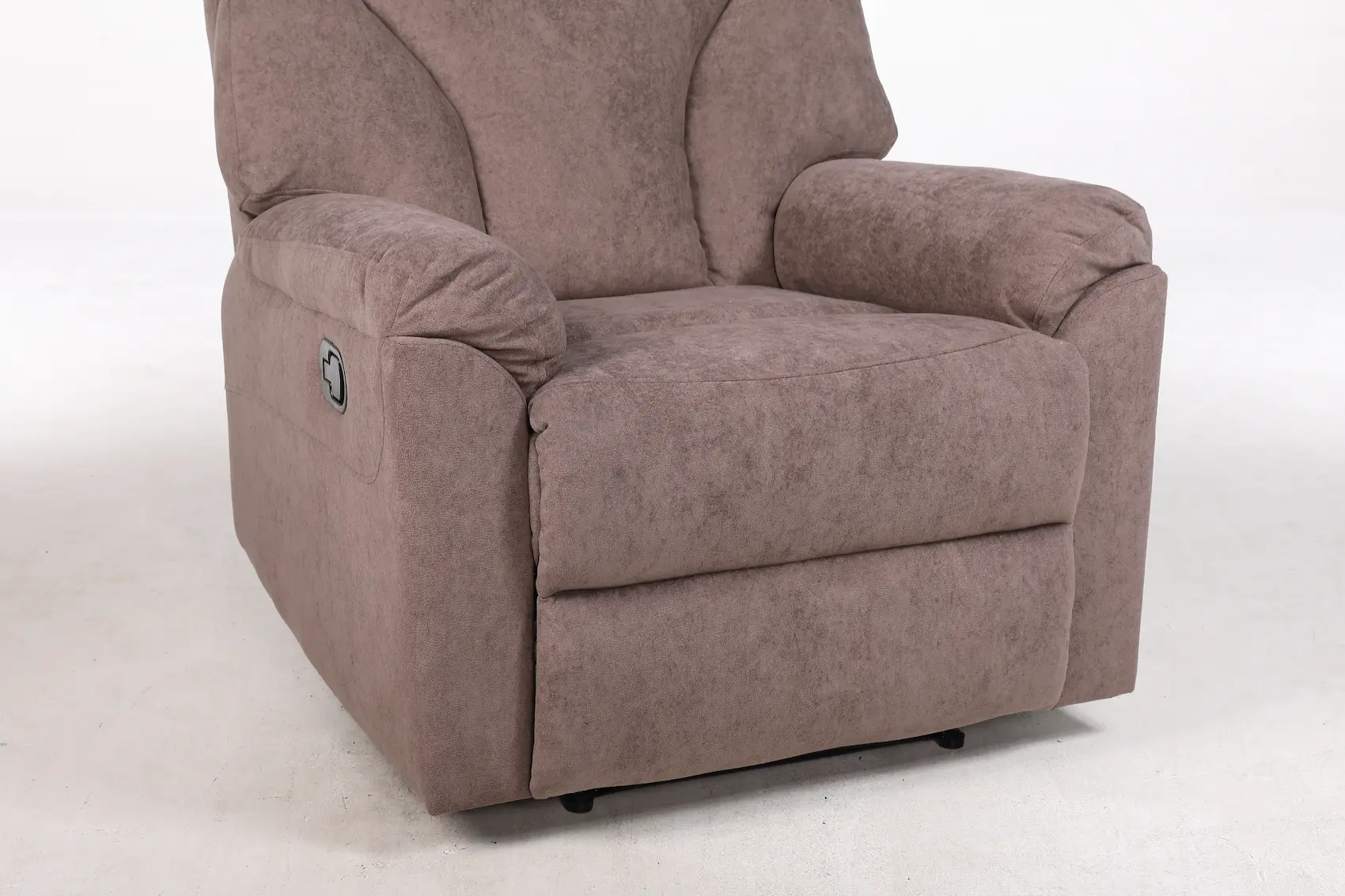 Fotelis PRIMERA su relakso funkcija – rusva spalva – 86x96xH105 cm-9