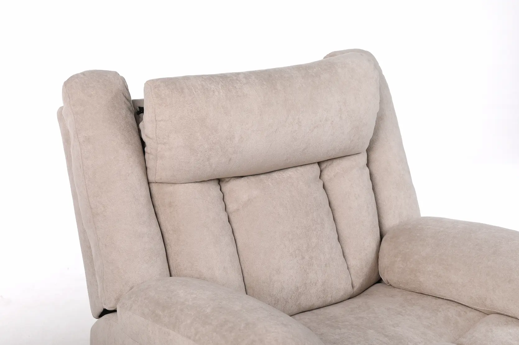 Fotelis SMART su elektrine relakso funkcija – beige spalva – 88x94xH101 cm-7