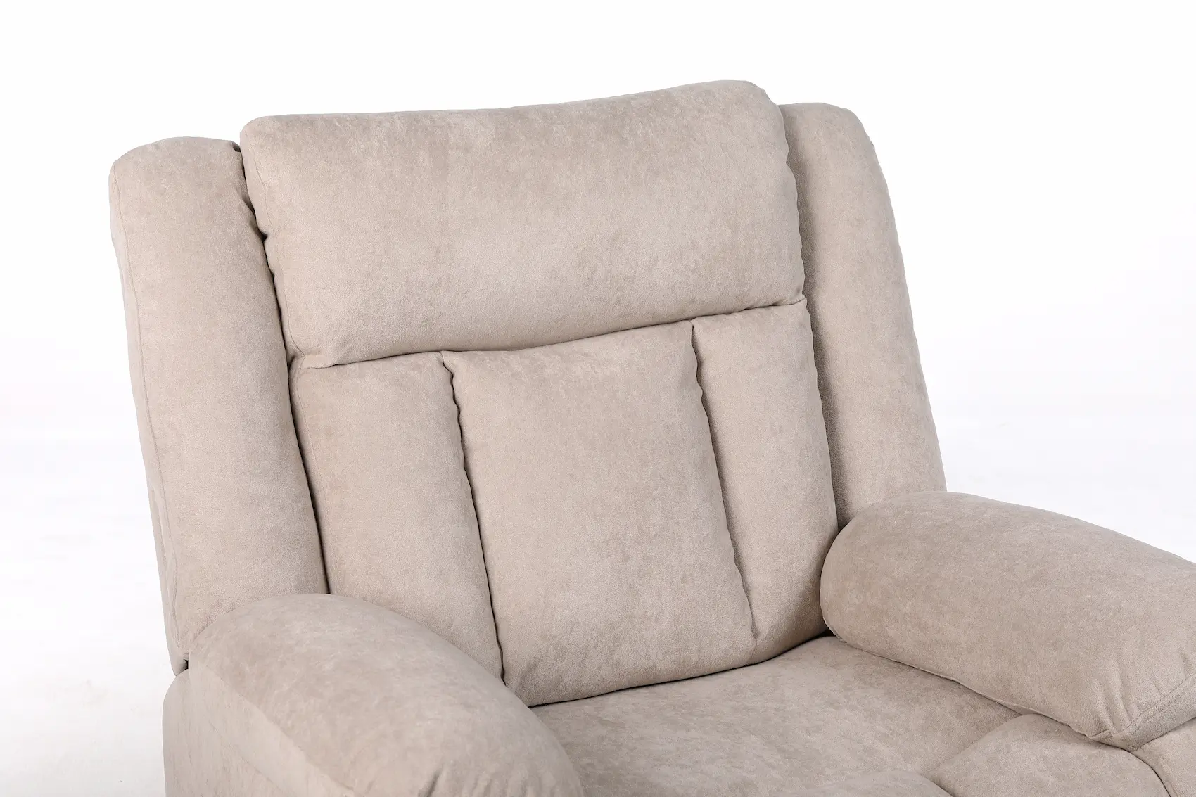 Fotelis SMART su elektrine relakso funkcija – beige spalva – 88x94xH101 cm-8