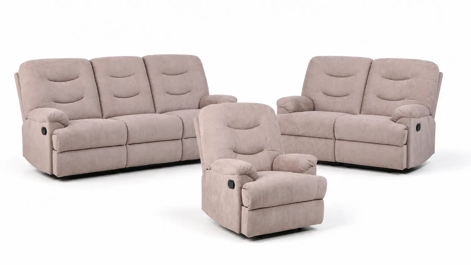 Fotelis WESTA su relakso funkcija – šviesiai ruda spalva – 84x91xH102 cm-21