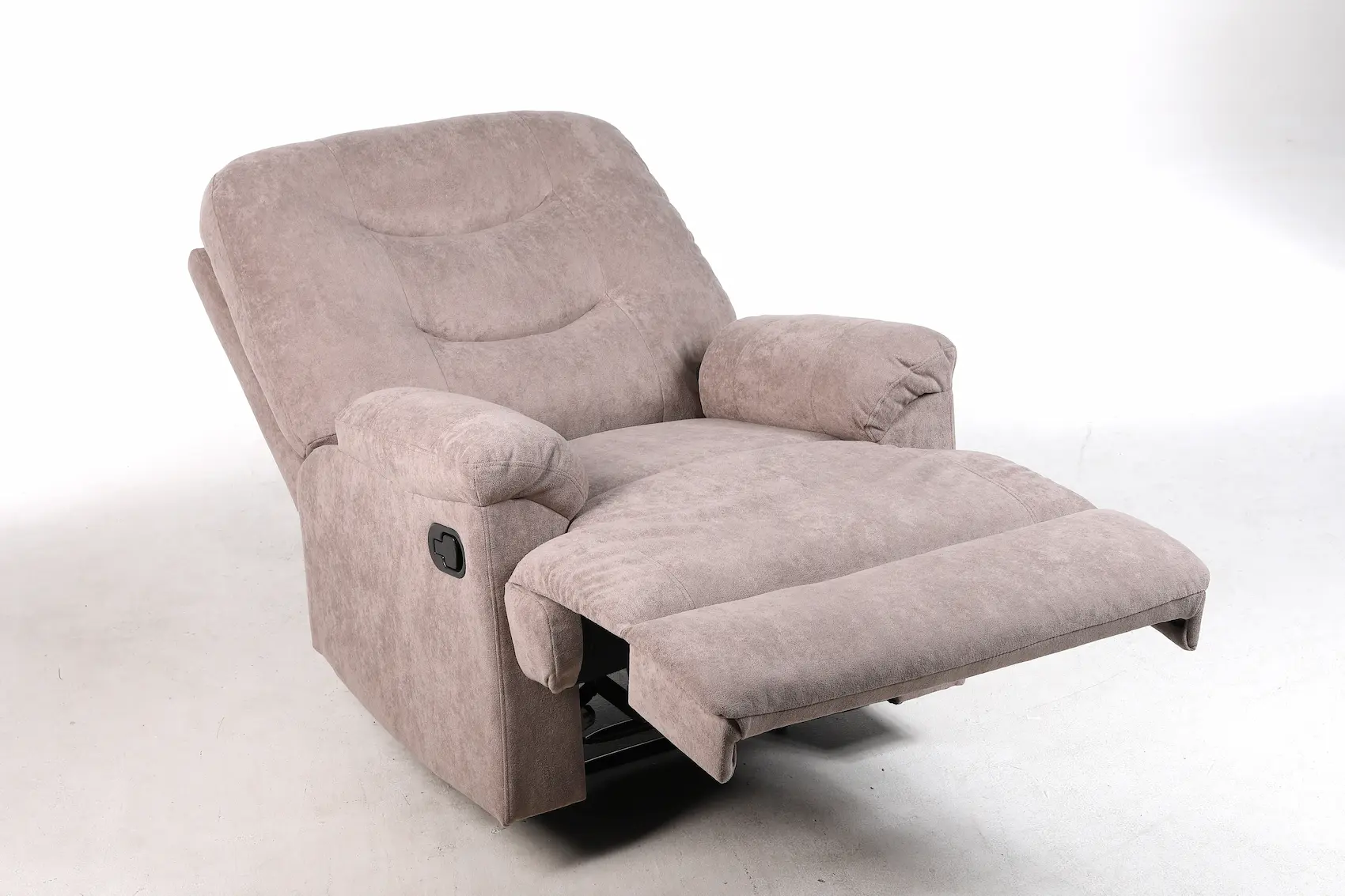 Fotelis WESTA su relakso funkcija – šviesiai ruda spalva – 84x95xH101 cm-3
