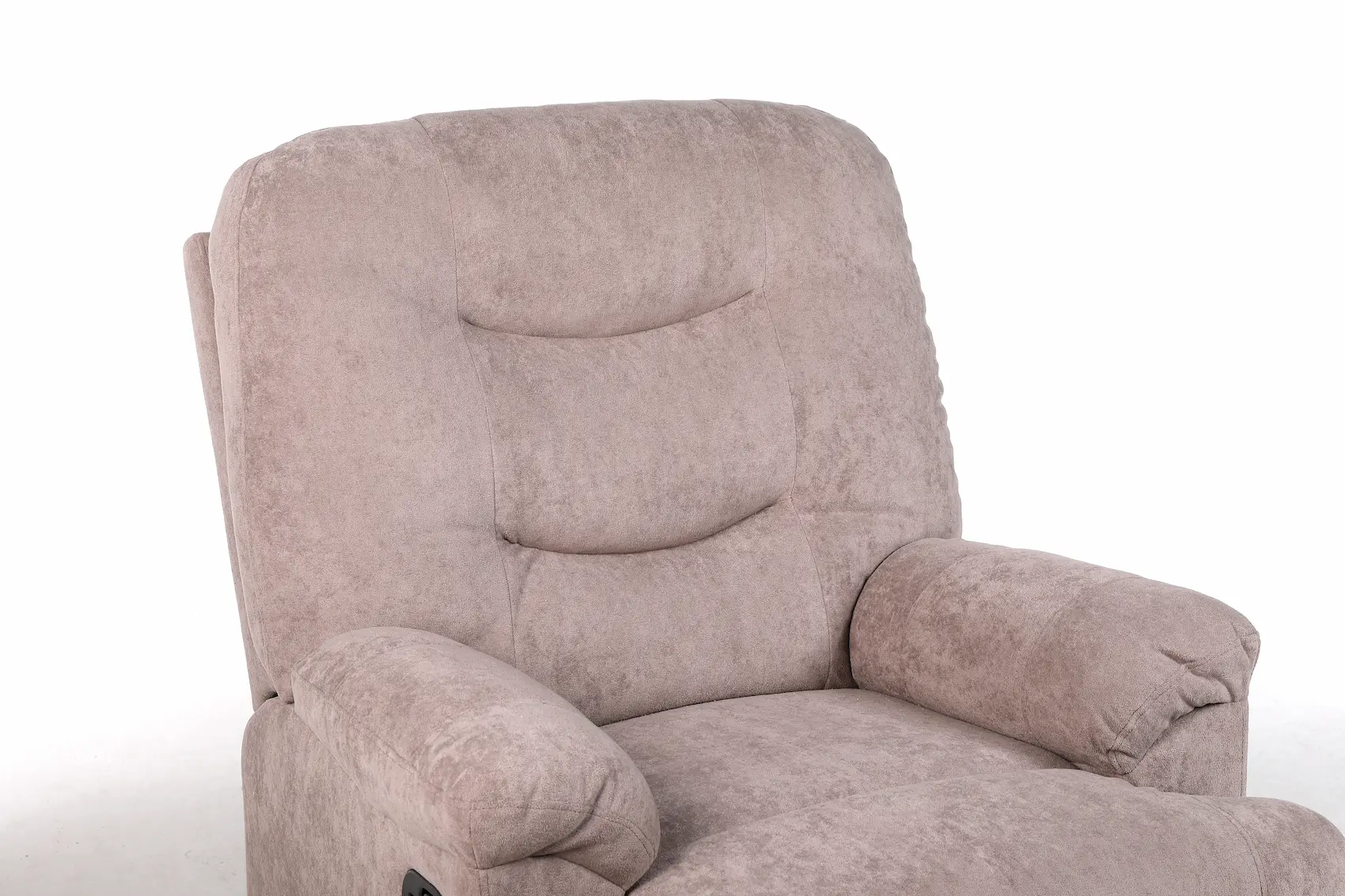 Fotelis WESTA su relakso funkcija – šviesiai ruda spalva – 84x95xH101 cm-6