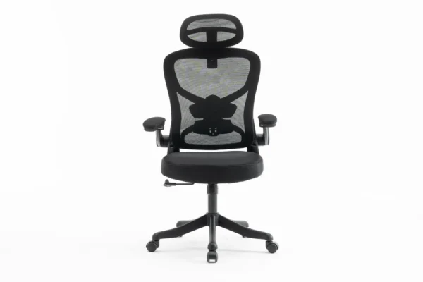 Juodos spalvos ofiso kėdė FENIX – 65x63xH-121-131cm