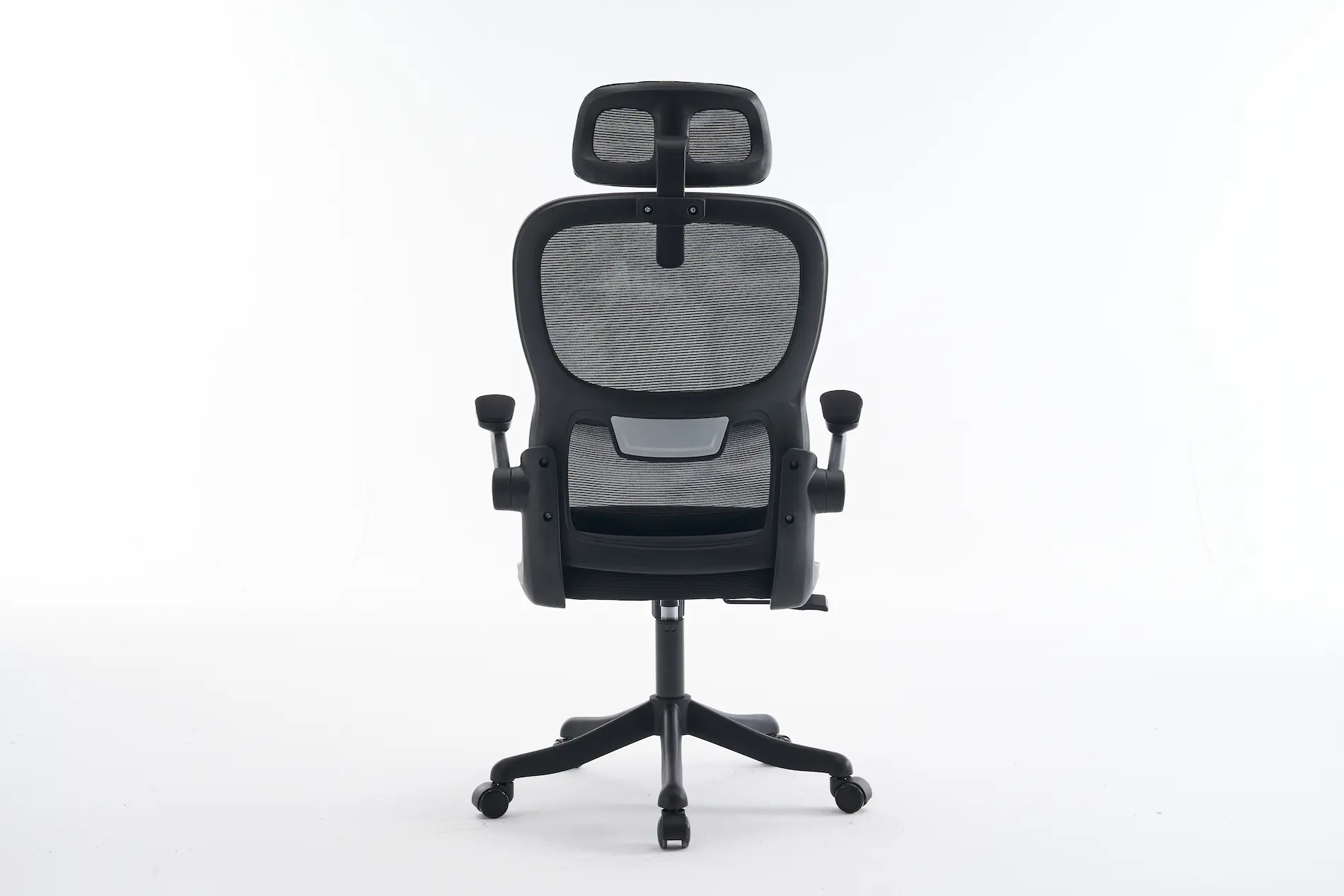 Juodos spalvos ofiso kėdė FENIX – 65x63xH132 cm-4
