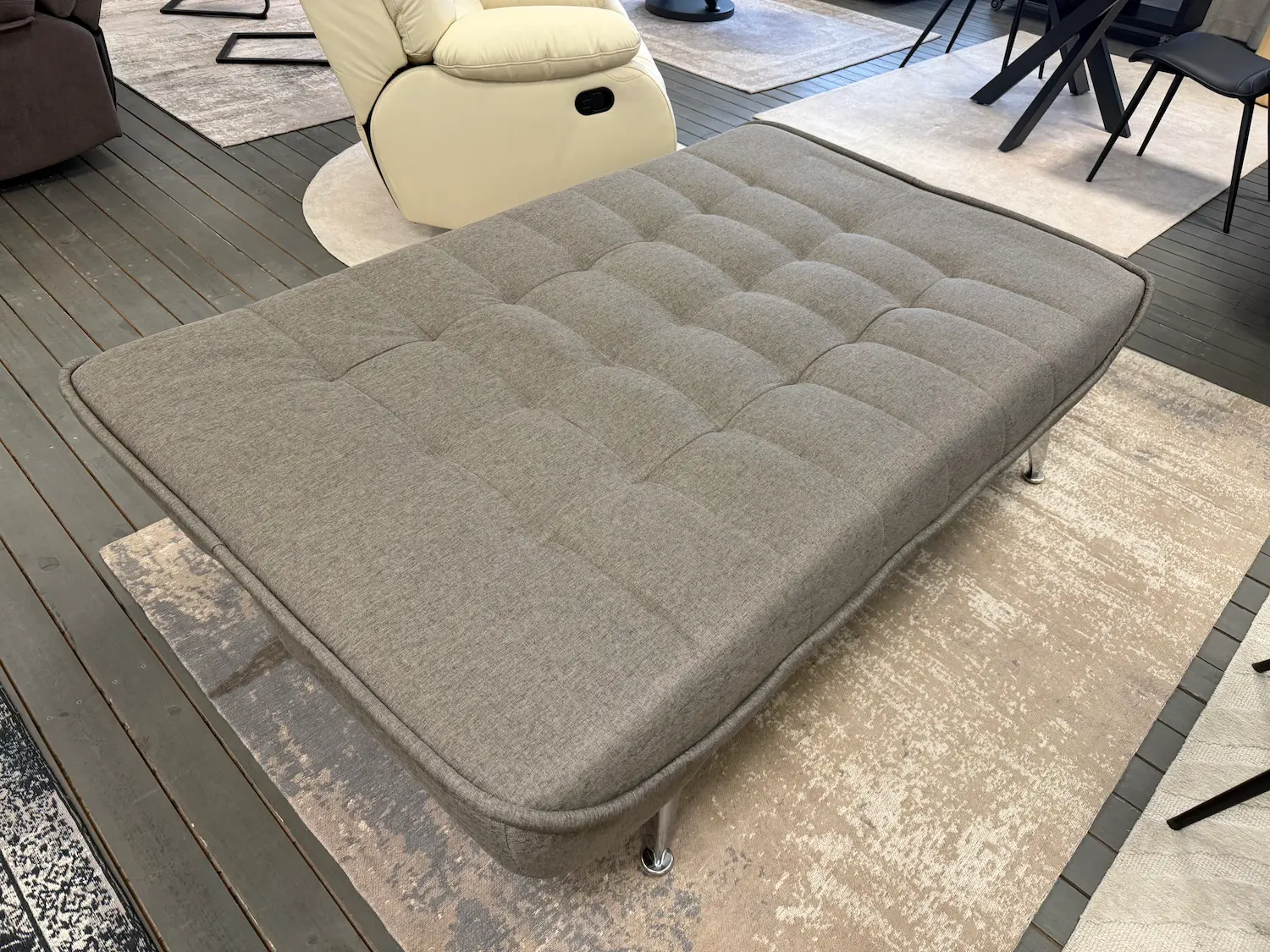 Sofa-lova NEO – 190x70xH80 cm – samanų spalvos audinys-7