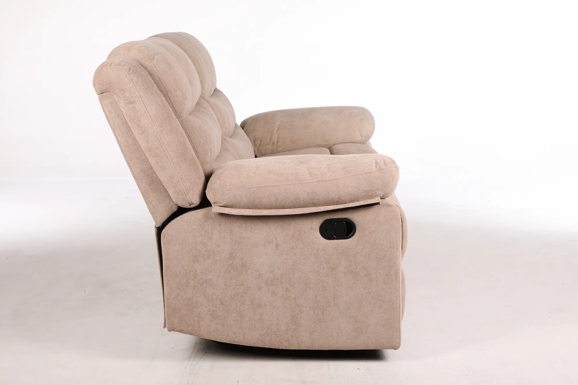 Dvivietė sofa su reglaineriais RAMZI – šviesiai ruda spalva – 152x97xH102 cm-14