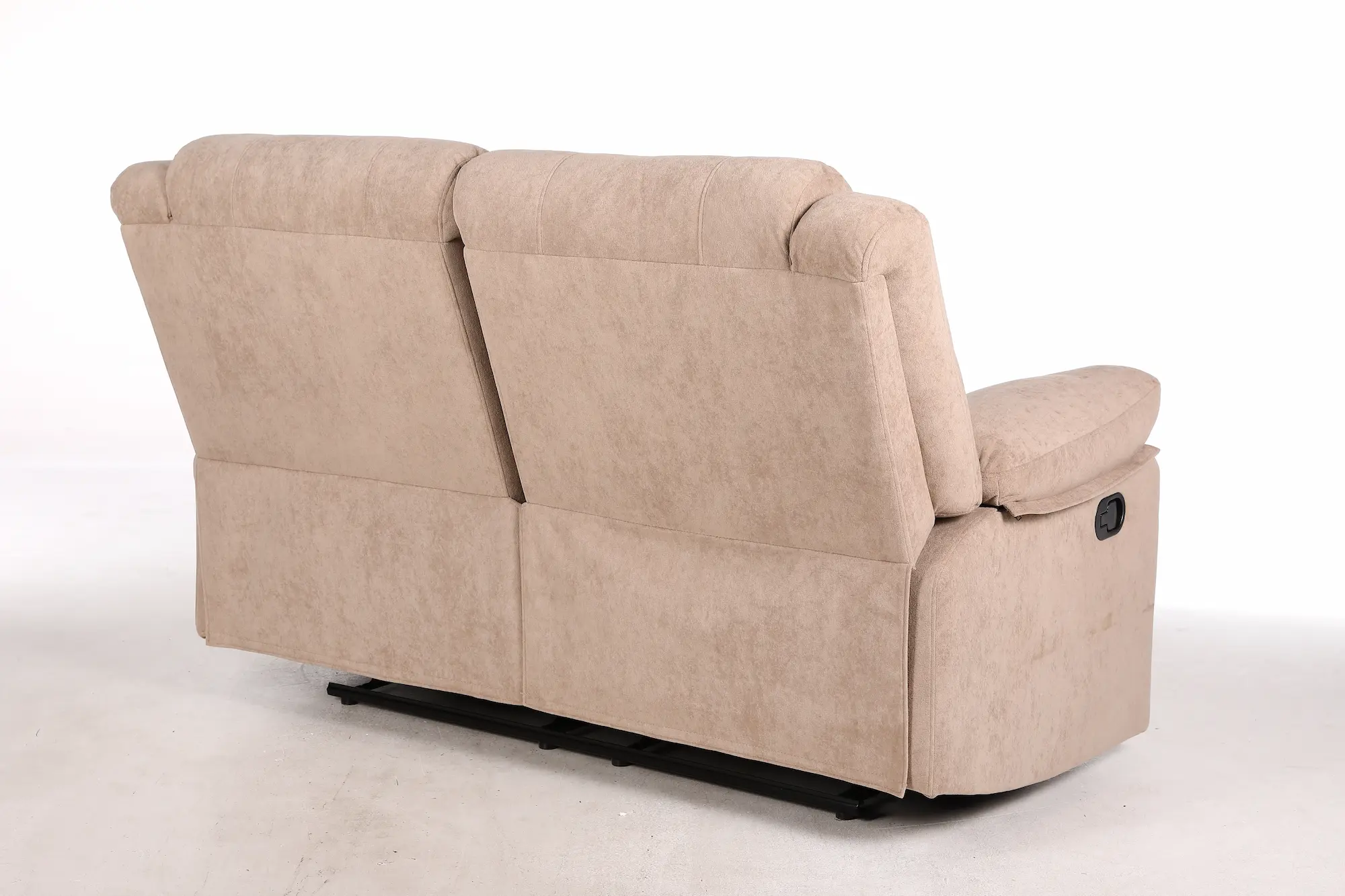 Dvivietė sofa su reglaineriais RAMZI – šviesiai ruda spalva – 152x97xH102 cm-15