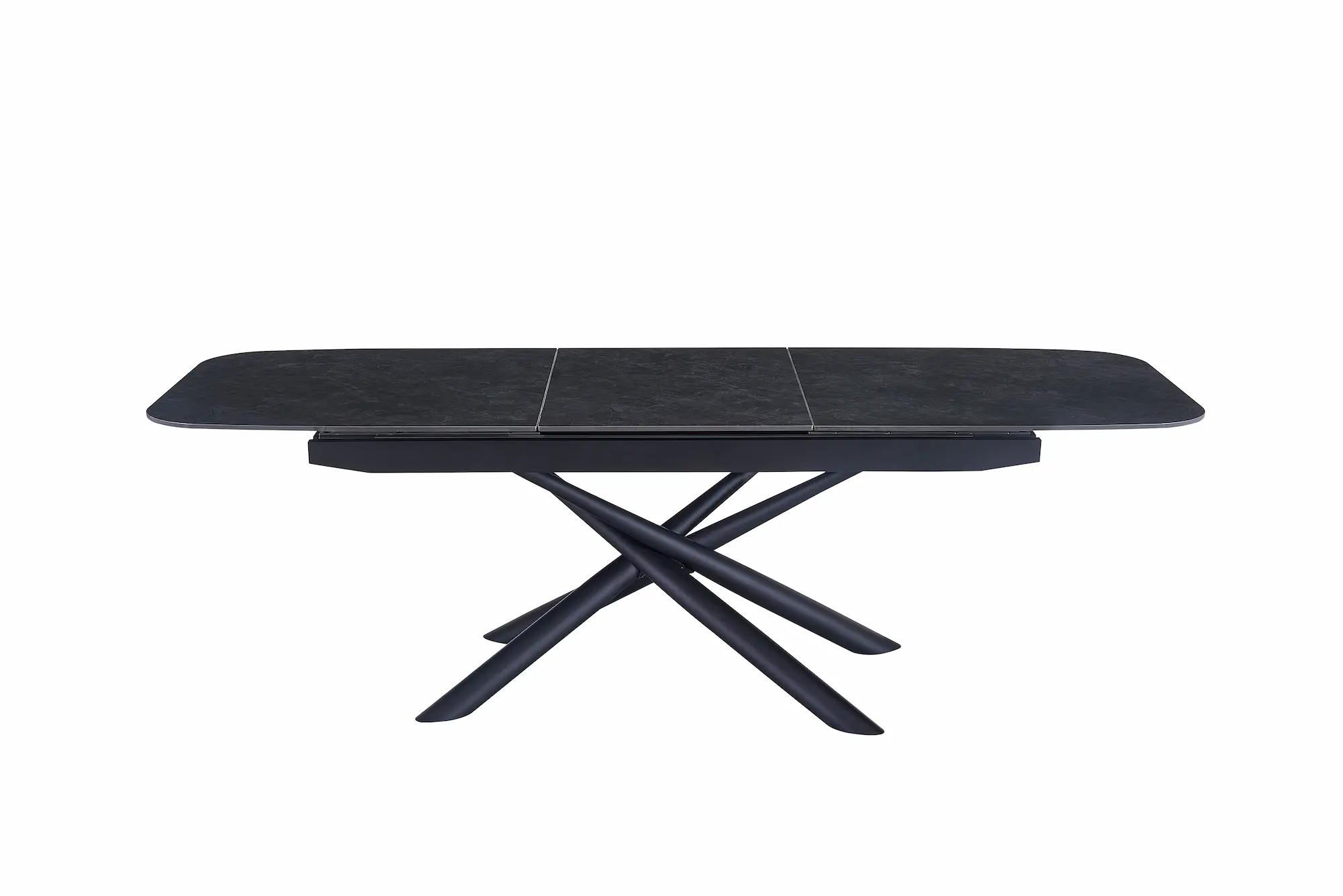 Išskleidžiamas valgomojo stalas MESSA-Dark Grey – 180 (240)x90xH75 cm-10