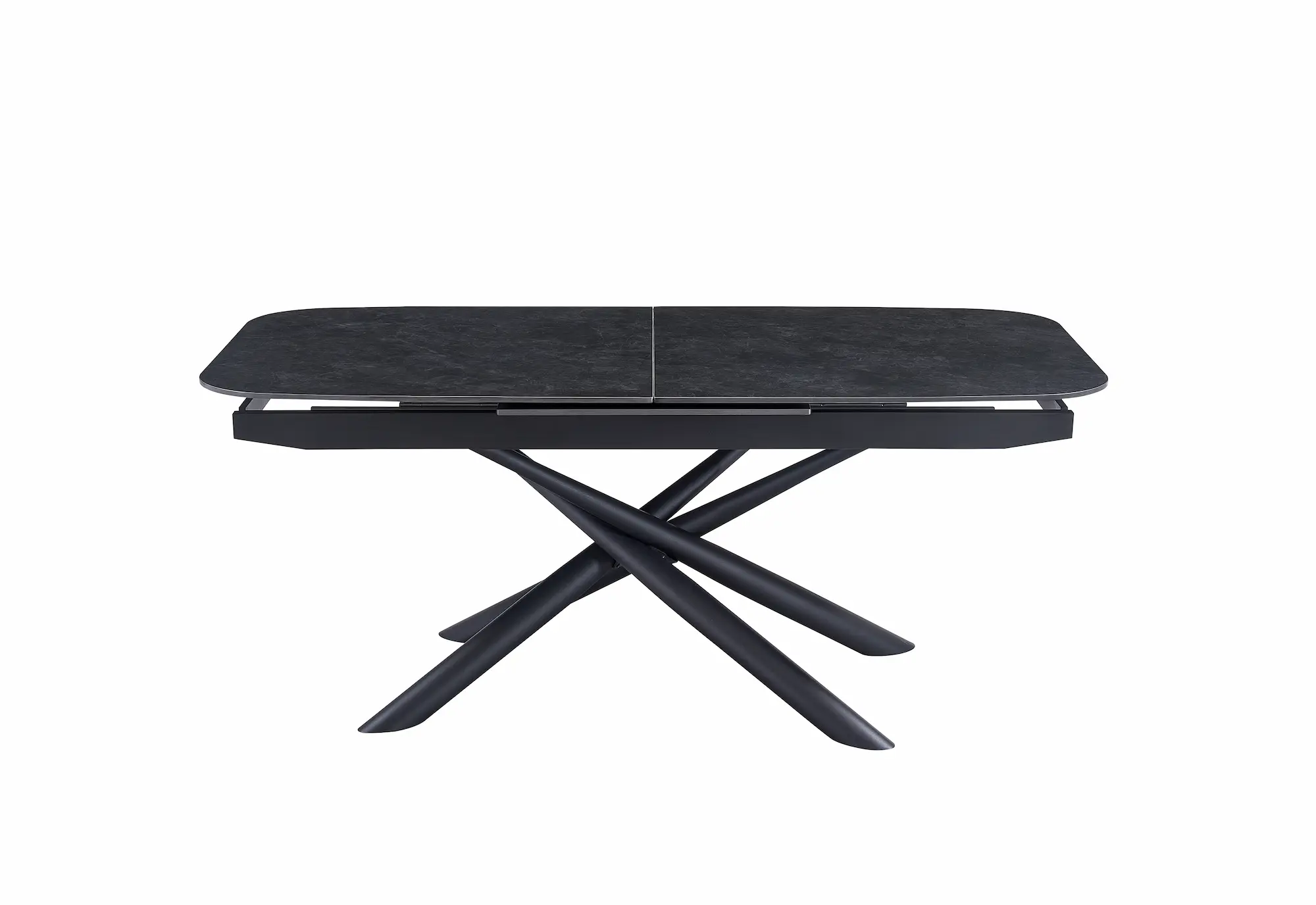 Išskleidžiamas valgomojo stalas MESSA-Dark Grey – 180 (240)x90xH75 cm-7