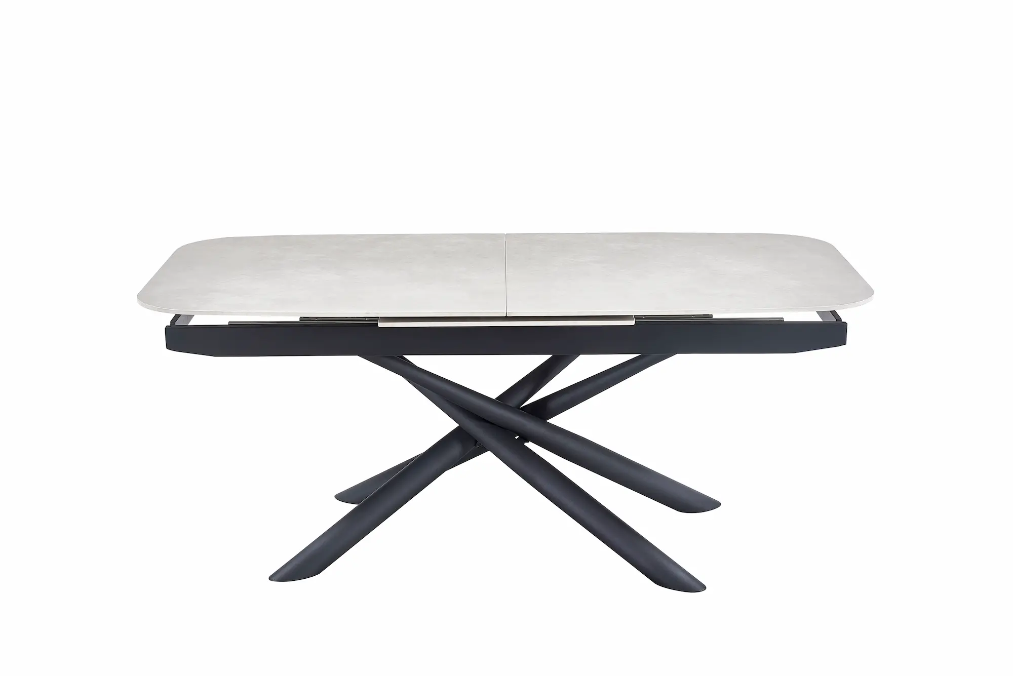Išskleidžiamas valgomojo stalas MESSA-Light Grey – 180 (240)x90xH75 cm-7