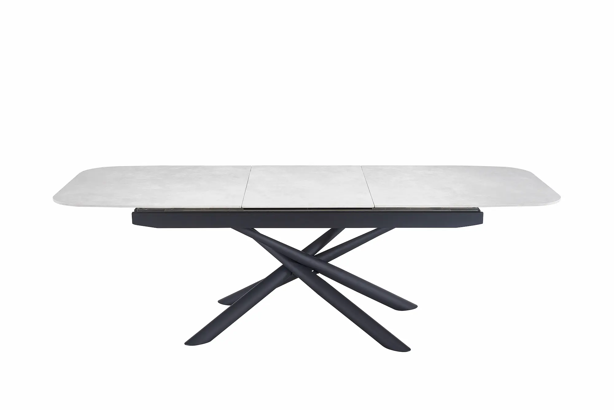 Išskleidžiamas valgomojo stalas MESSA-Light Grey – 180 (240)x90xH75 cm-9